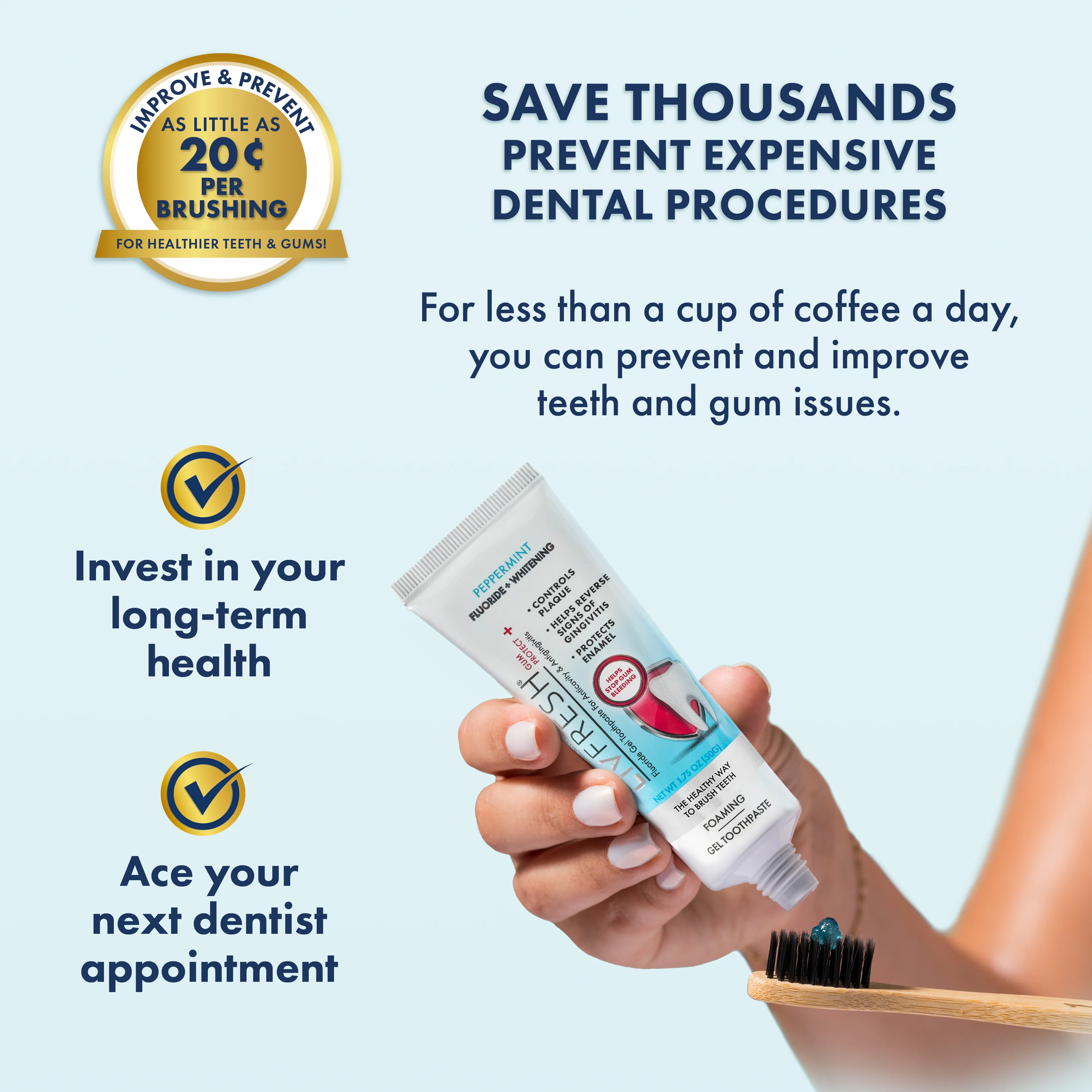 LIVFRESH Gum Protect Gel Toothpaste - Image 9