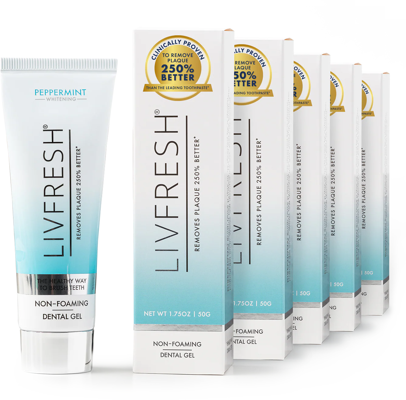 LivFresh Peppermint Gel Toothpaste - Image 9